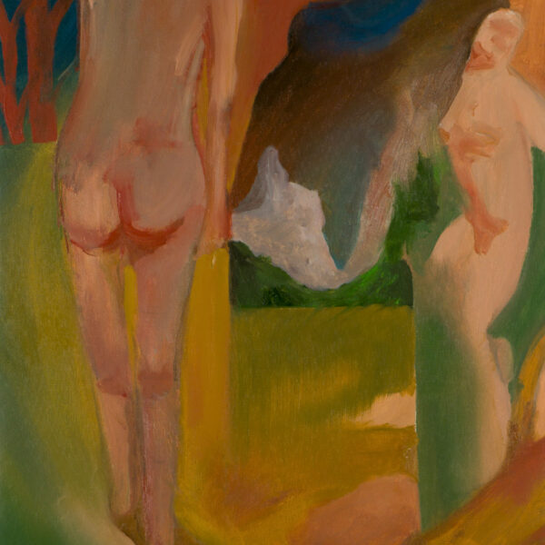 Suezo, Untitled, 2024, oil on canvas, 40 x 30 cm