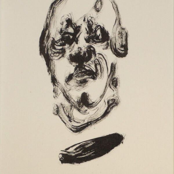 Suezo, Untitled, 2019, china ink on paper, 20 x 14 cm