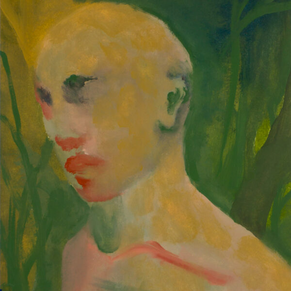 Suezo, Untitled, 2024, oil on paper, 42 x 29,7 cm