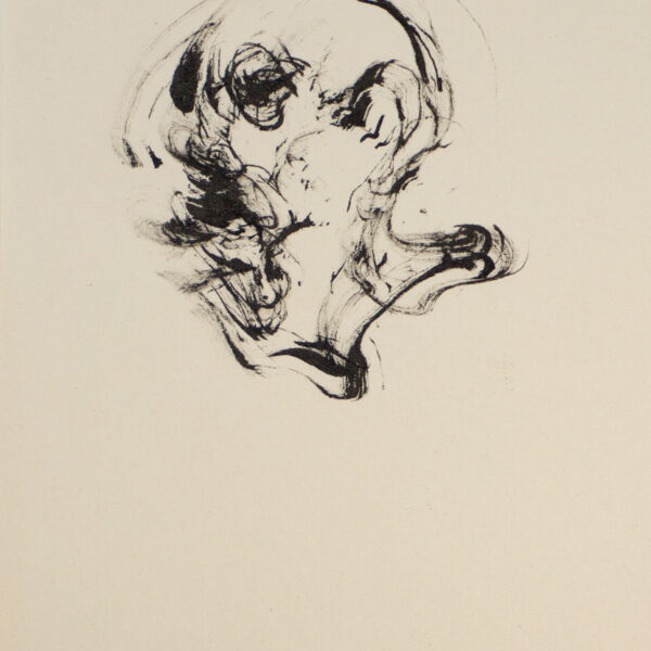 Suezo, Untitled, 2019, china ink on paper, 20 x 14 cm