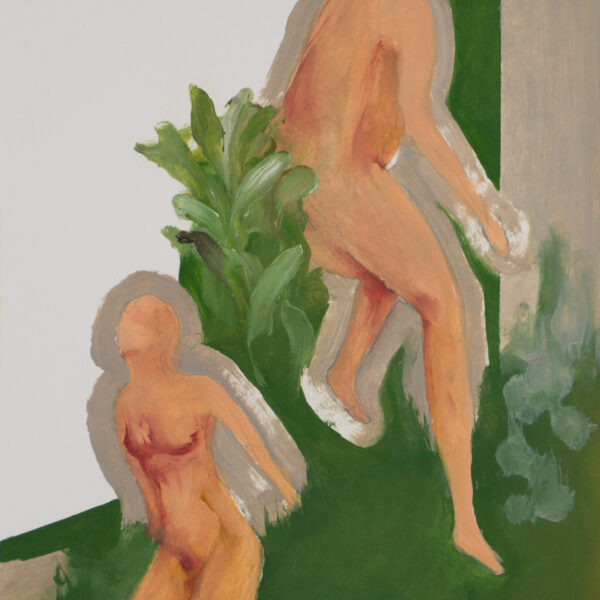 Suezo, Untitled, 2024, oil on paper, 42 x 29,7 cm