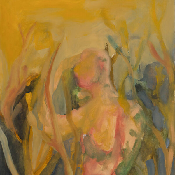 Suezo, Untitled, 2024, oil on paper, 42 x 29,7 cm