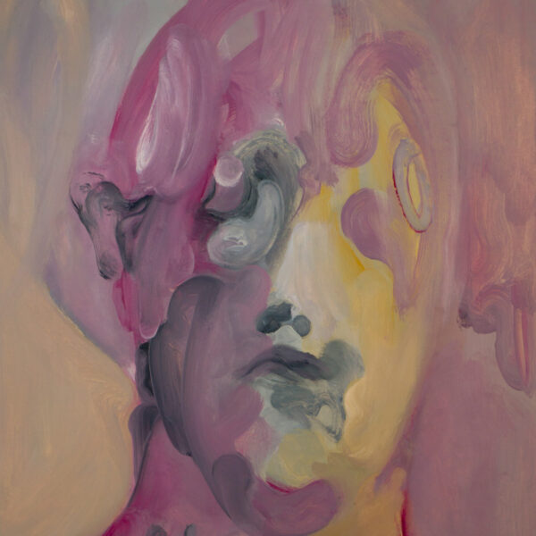 Suezo, Untitled, 2019, oil on paper, 71,5 x 51,5 cm