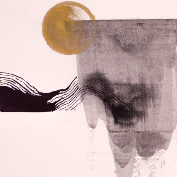 Suezo, Untitled, 2016, ink and spray paint on paper 29,5 x 20,2 cm