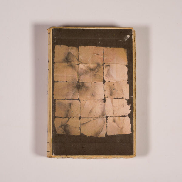 Suezo, Untitled, 2016, charcoal and colored pencil on artist handmade paper, handbound artist book, 26 pages, 16 x 10,5 x 2 cm